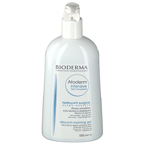 Atoderm intensive gel moussant (tubo dosificador 500 ml)