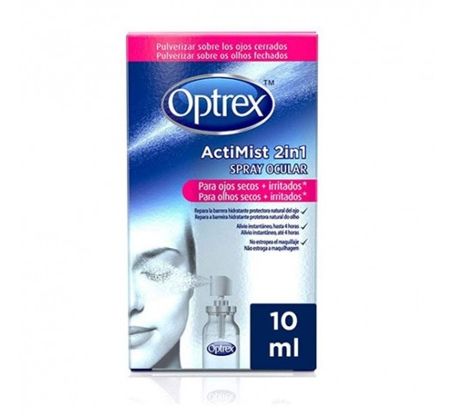 Optrex actimist doble accion ojos secos y cansados (1 envase 10 ml)