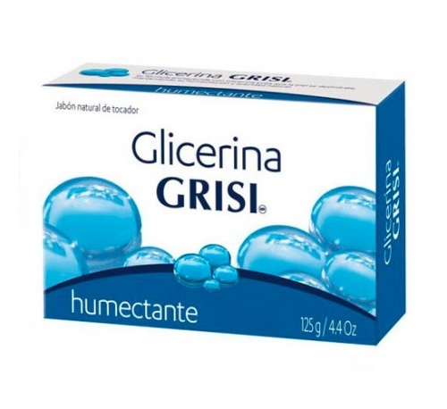 Jabon grisi de glicerina (125 g)