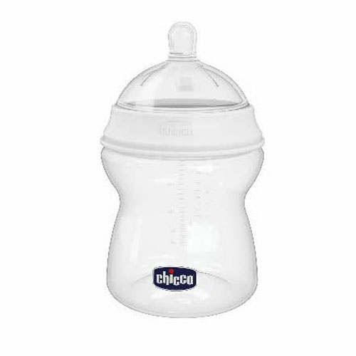 Biberon plastico pp t silicona - chicco step up 2 0% bisfenol boca ancha flujo normal (4 m+ 250 ml)