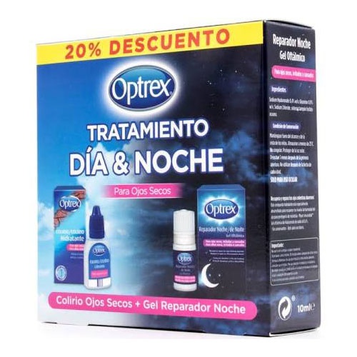 Optrex tratamiento dia-noche pack (10 ml + 10 ml)