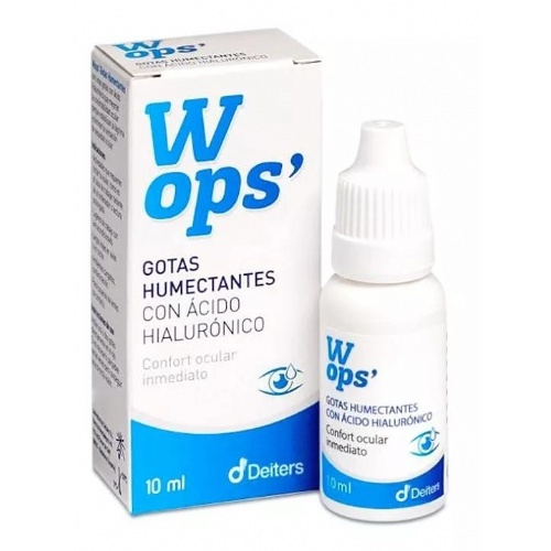 Wops gotas humectantes c/ ac hialuronico (10 ml)