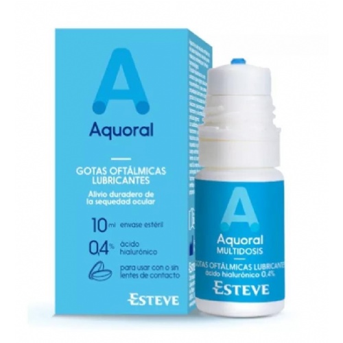 Aquoral multidosis - gotas oftalmicas lubricantes esteriles (10 ml)