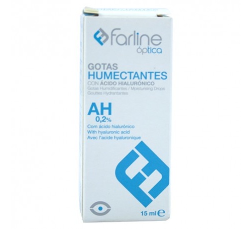 Farline optica gotas humectantes 0.2% ahialuroni - gotas oftalmicas esteriles (15 ml)