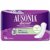 Absorb inc orina muy ligera - ausonia discreet (normal 12 u)