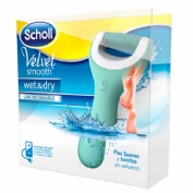 Dr scholl velvet smooth - lima pies wet &dry (recargable)