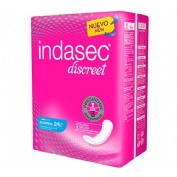 Indasec discreet normal compresa perdidas leves (24 absorb)