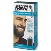 Just for men bigote y barba - gel colorante (1 envase 30 ml color moreno)