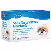 Care+ solucion oftalmica hidratante - 0.2% hialuronato de sodio (0.5 ml 20 viales)