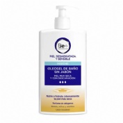 Be+ oleogel de baño sin jabon piel muy seca - descamacion (400 ml)