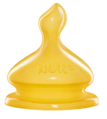 Tetina fc latex alimento anticolico - nuk first choice (talla 2  l 2 unidades)