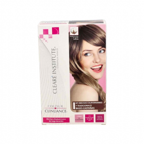 Cleare institute colour clinuance kit color - mechas californianas y tradicionales (bases castañas)