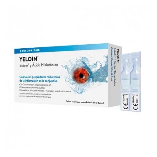 Yeloin colirio monodosis (30 unidades 0,5 ml)